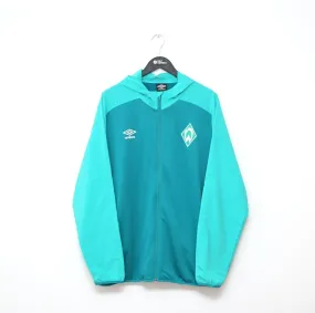 2020/21 WERDER BREMEN Vintage UMBRO Hooded Football Jacket (XL)