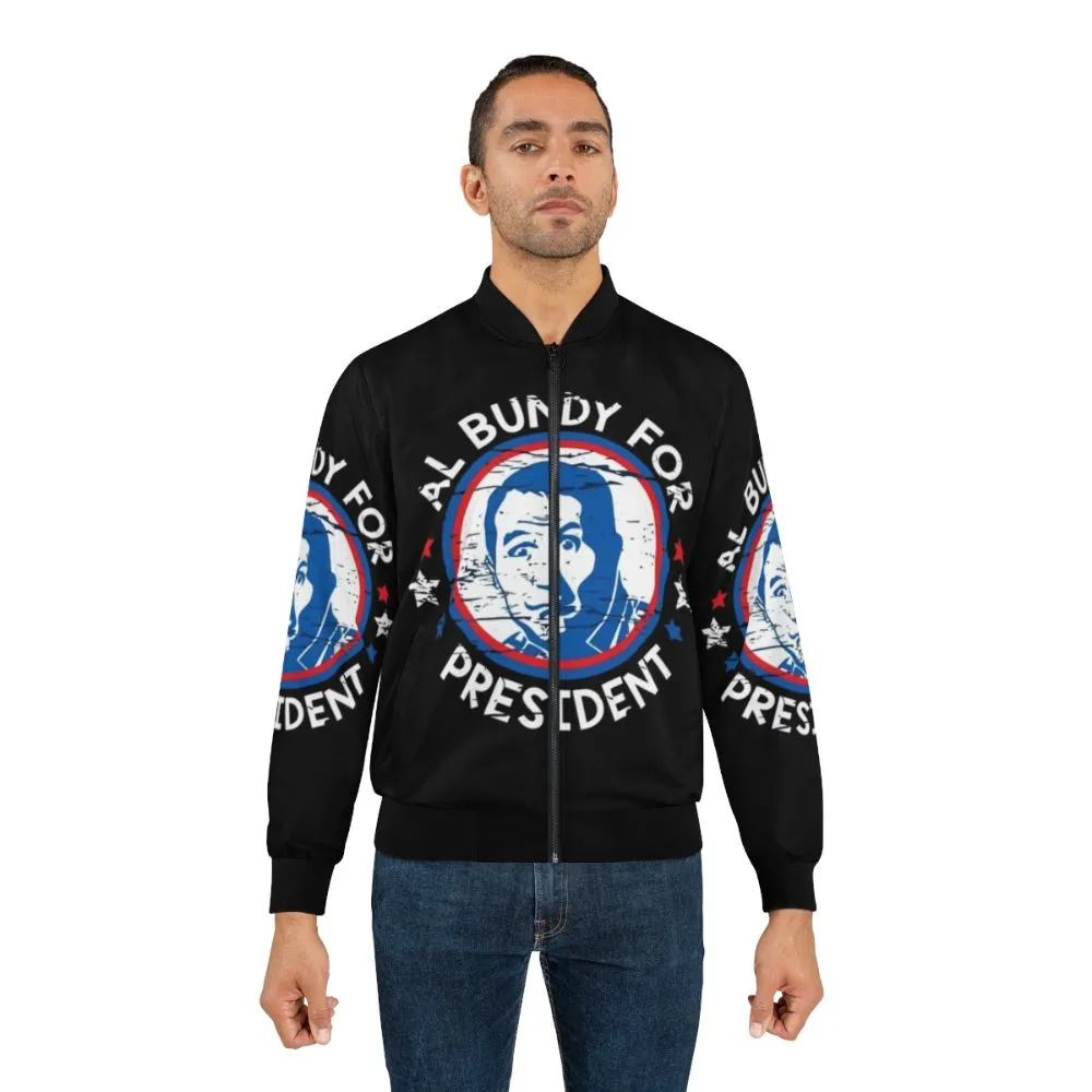 Al Bundy Inspired Bomber Jacket - Retro 90s Comedy TV Style