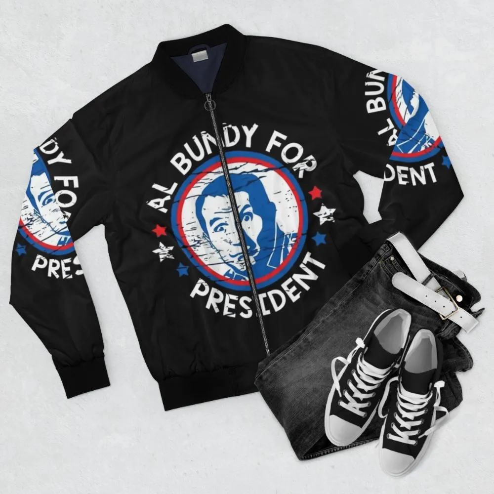 Al Bundy Inspired Bomber Jacket - Retro 90s Comedy TV Style