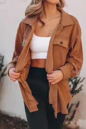 'Bette' Thick Buttoned Shacket (6 Colors)