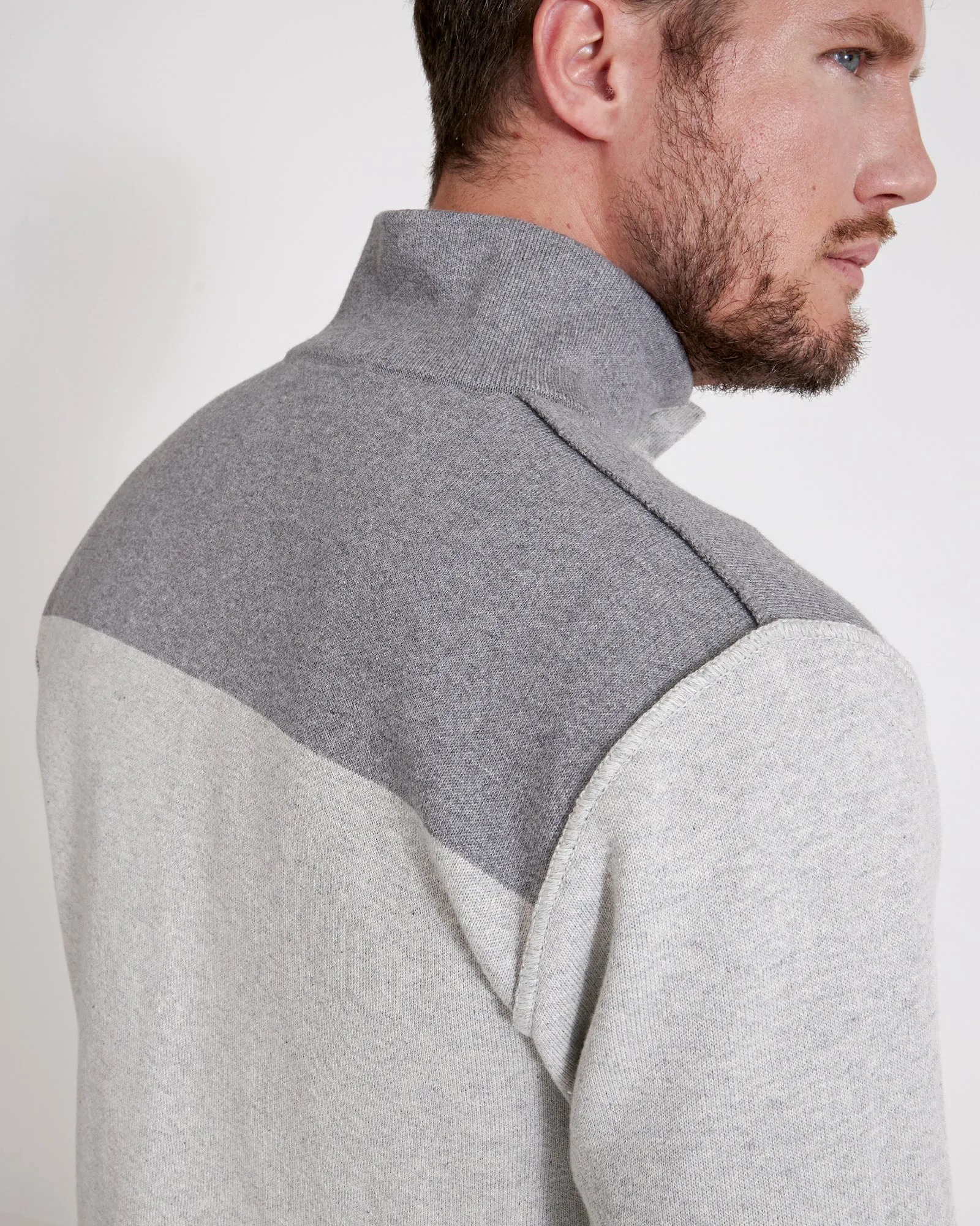 Edwin Windproof Shirt Jacket- Lt. Grey/Lt. Grey