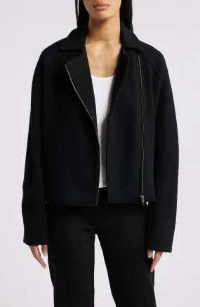 Elegant Black Wool Jacket