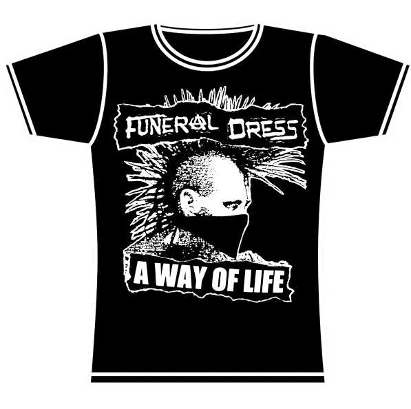 FUNERAL DRESS WAY GIRLS TSHIRT