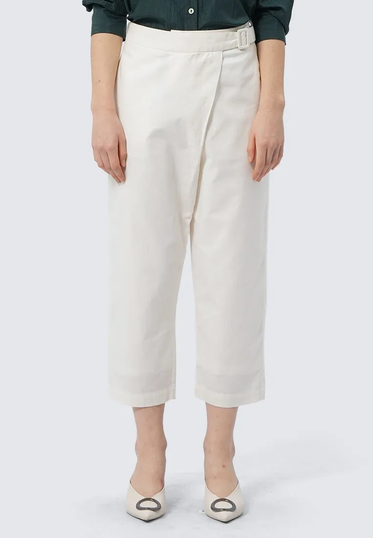 High Waist Front Wrapped Pants