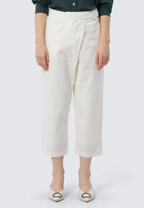 High Waist Front Wrapped Pants