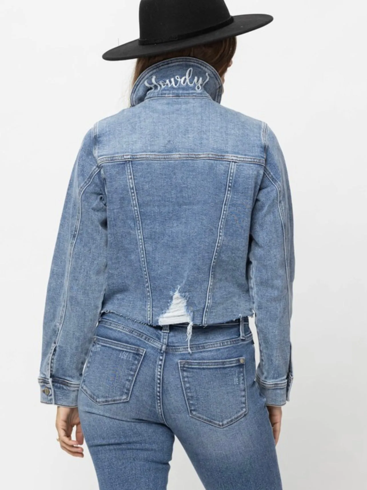 Howdy Judy Blue Jean Jacket