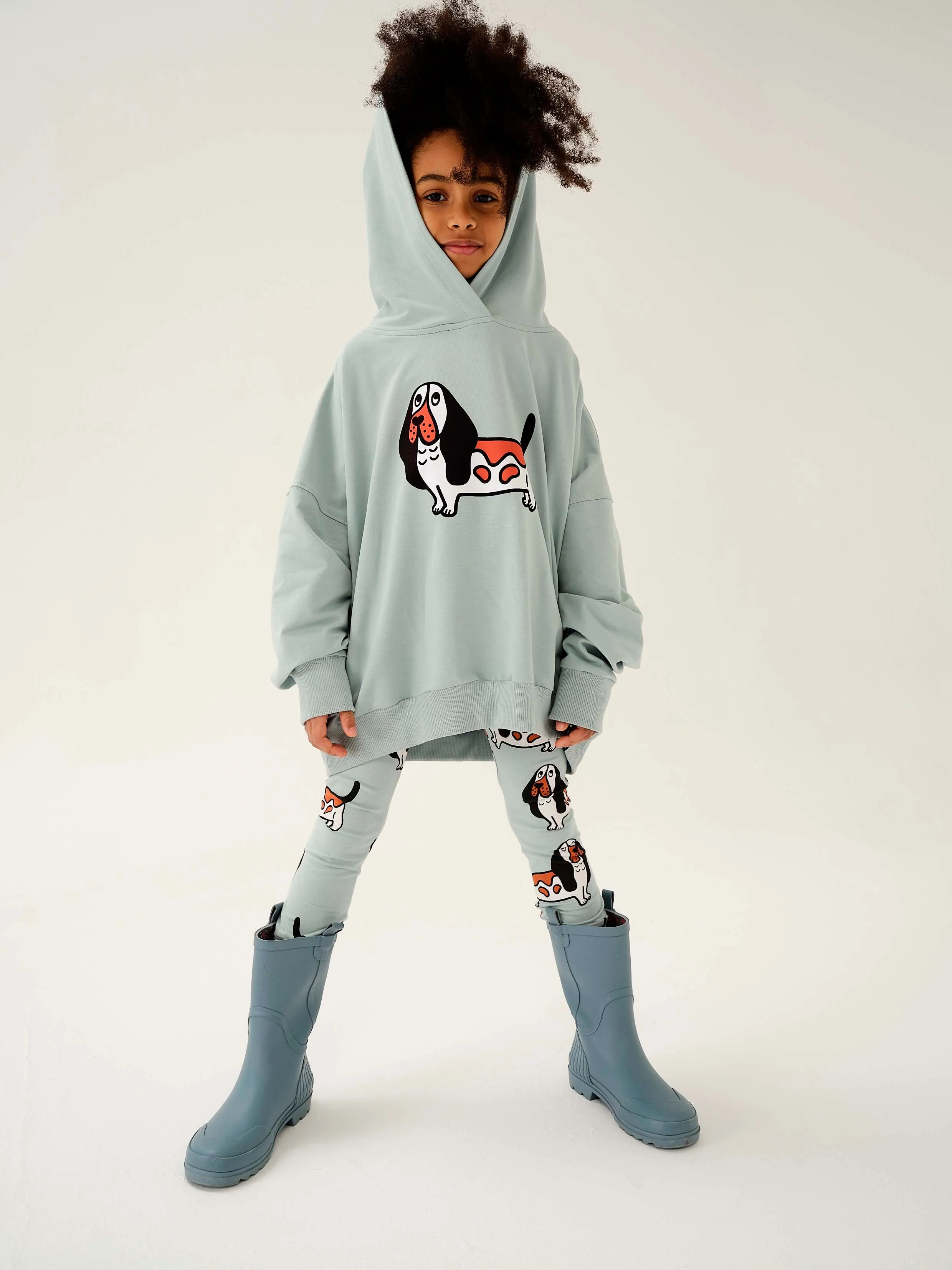 KUKUKID Pistachio Bassett Leggings