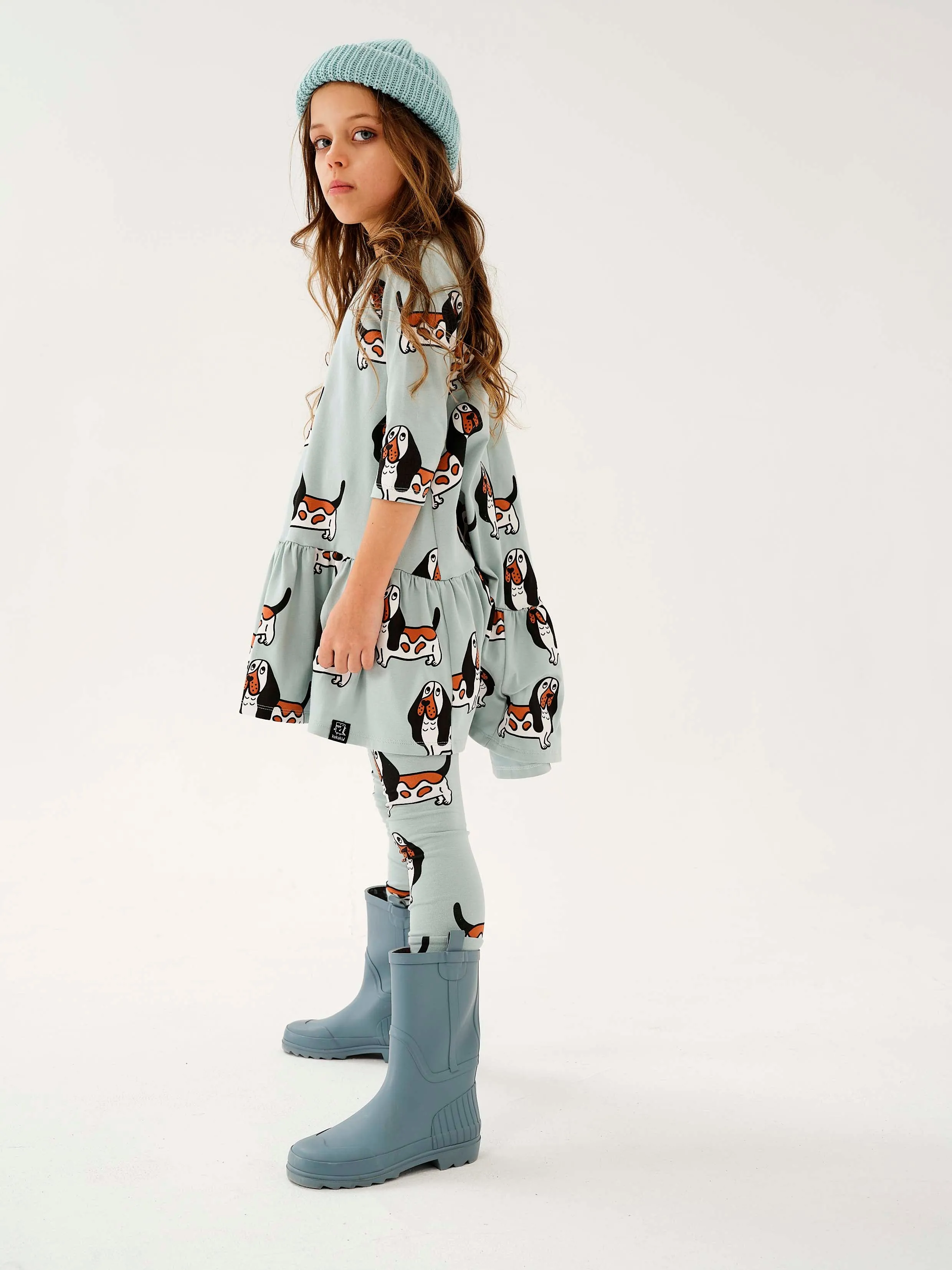 KUKUKID Pistachio Bassett Leggings