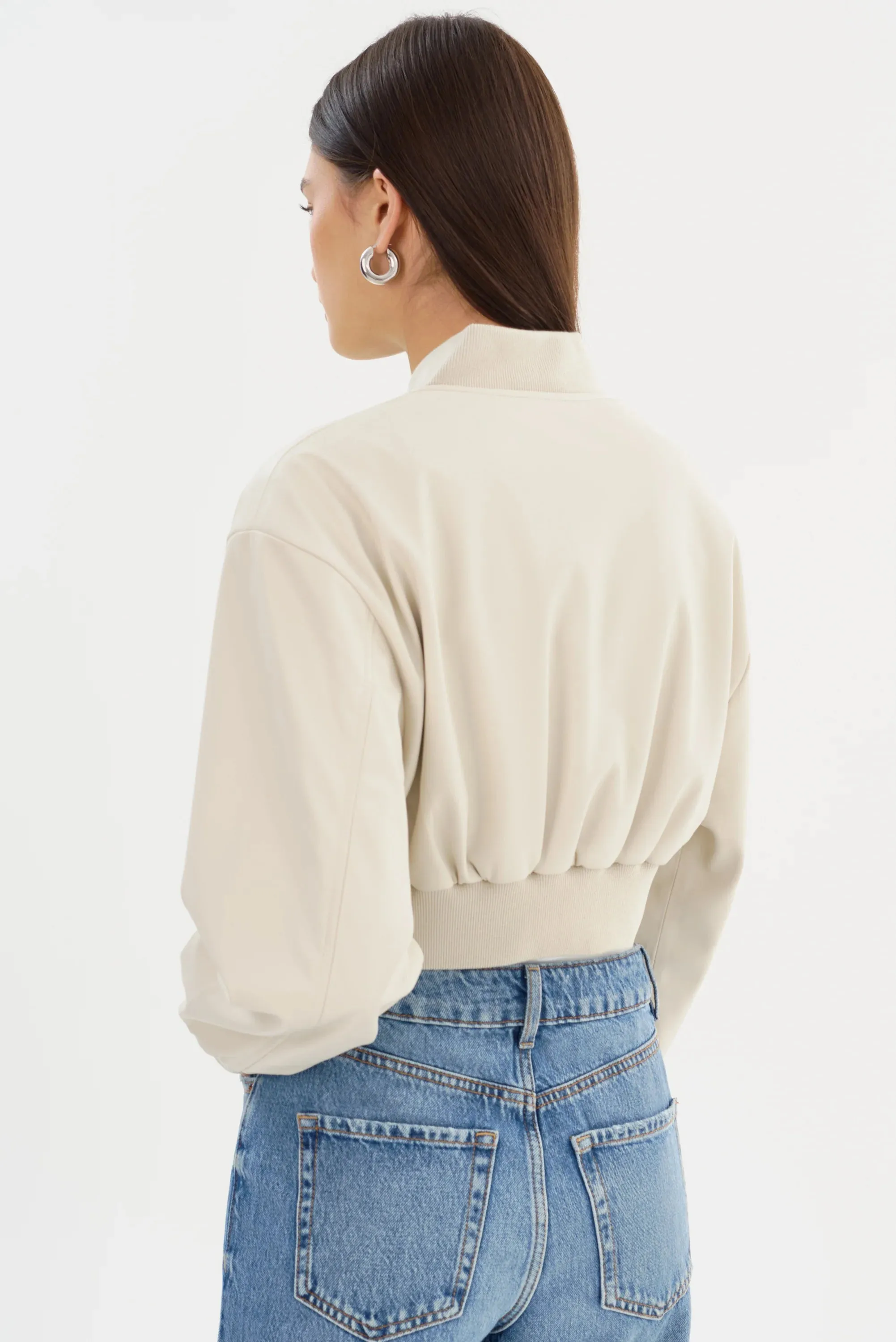 Lamarque Evelin Cropped Bomber