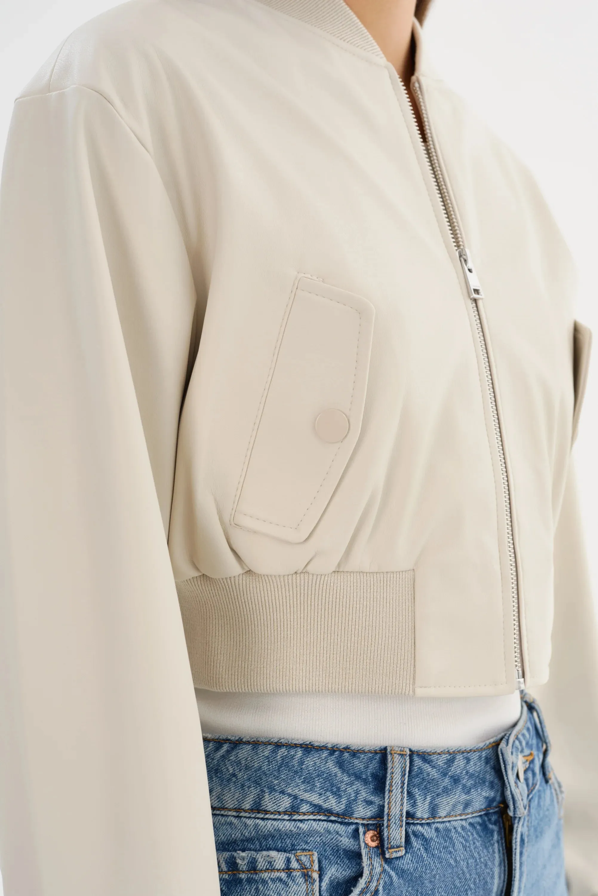 Lamarque Evelin Cropped Bomber