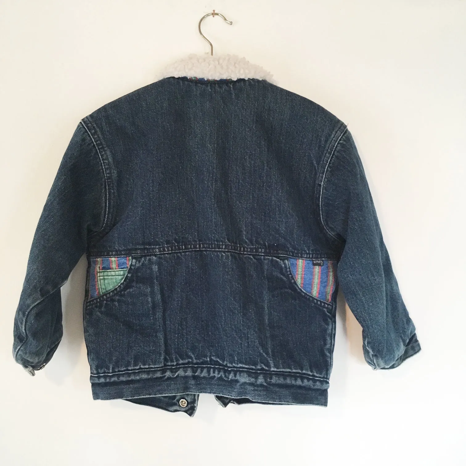 Levis Sherpa Jacket size 7-8