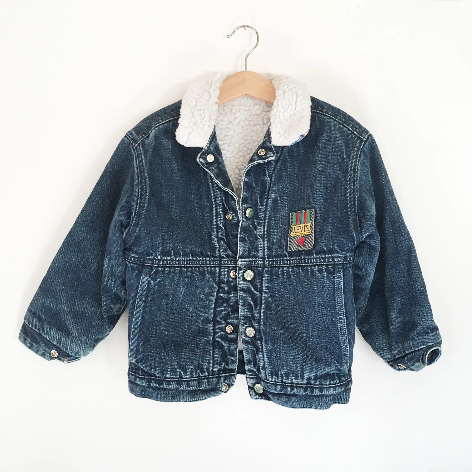 Levis Sherpa Jacket size 7-8