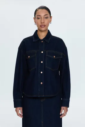 Mandy Denim Shacket - Countdown