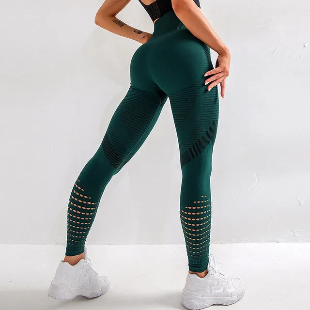 NORMOV Women Leggings High Waist