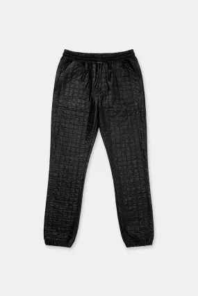 OWEN SWEATPANT | BLACK QUILTED