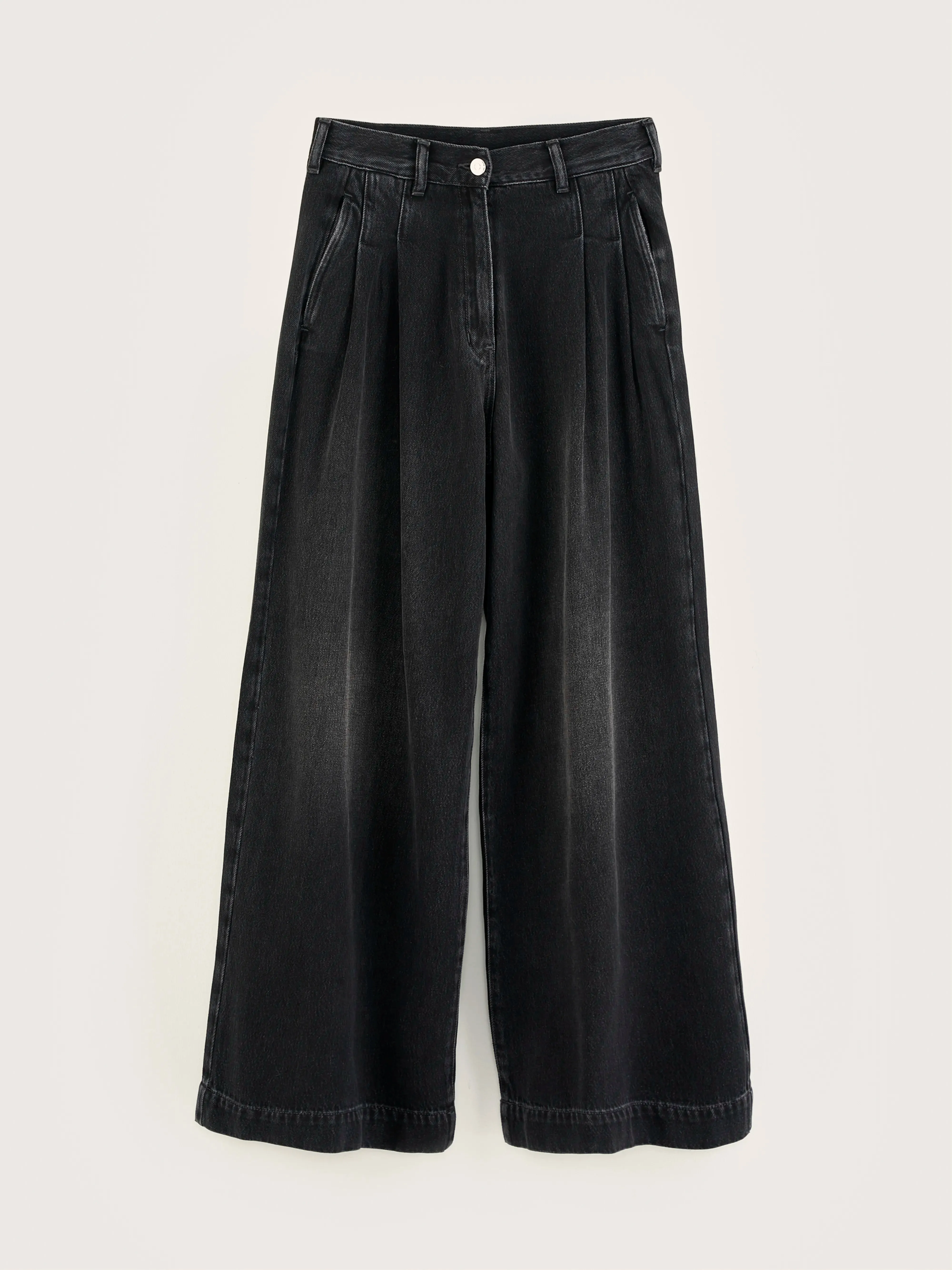 Pops super-wide jeans (242 / W / BLACK STONE)