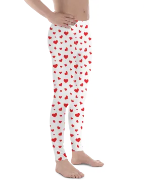 Red Hearts Meggings