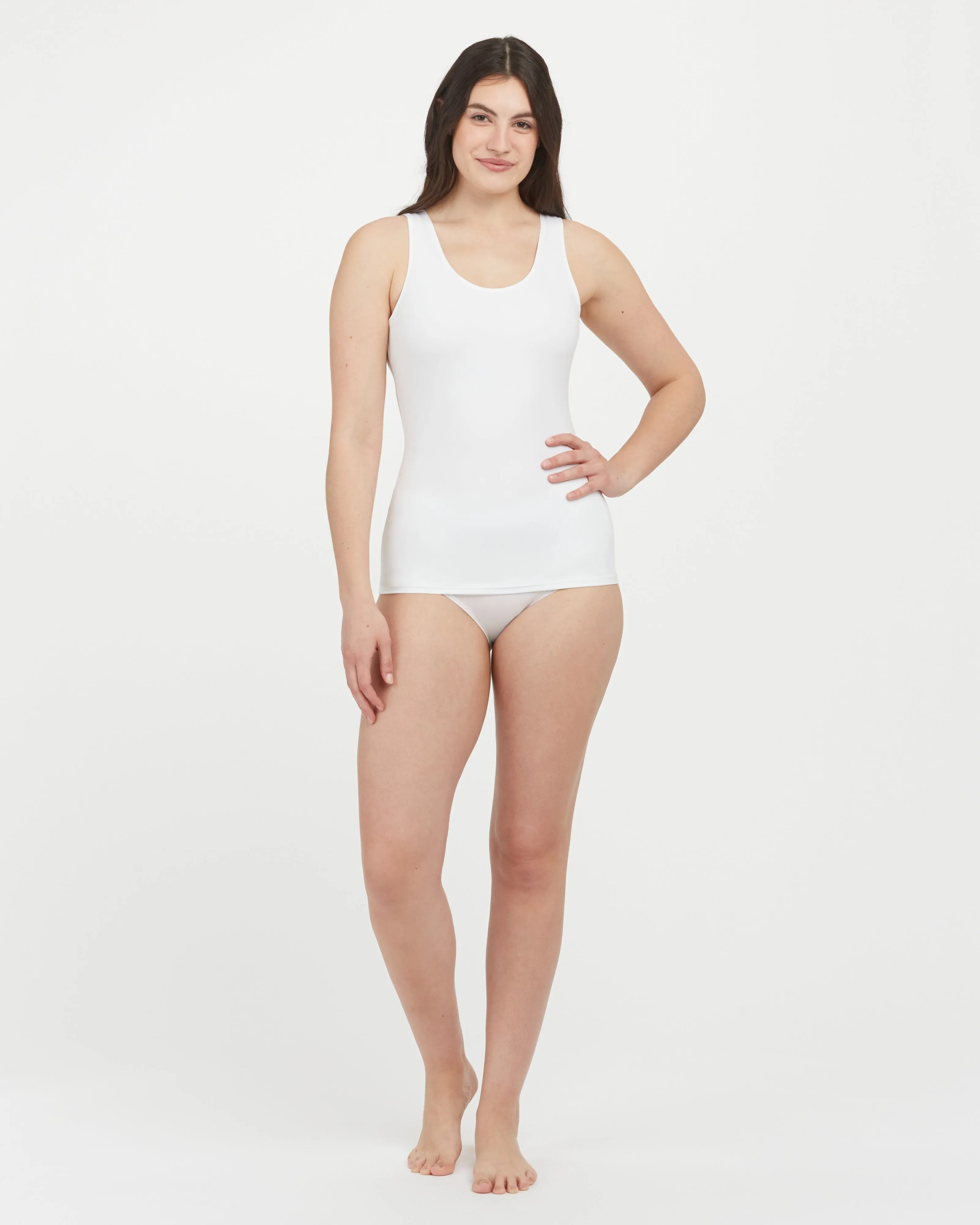 Socialight Tank - White | Spanx - Clearance