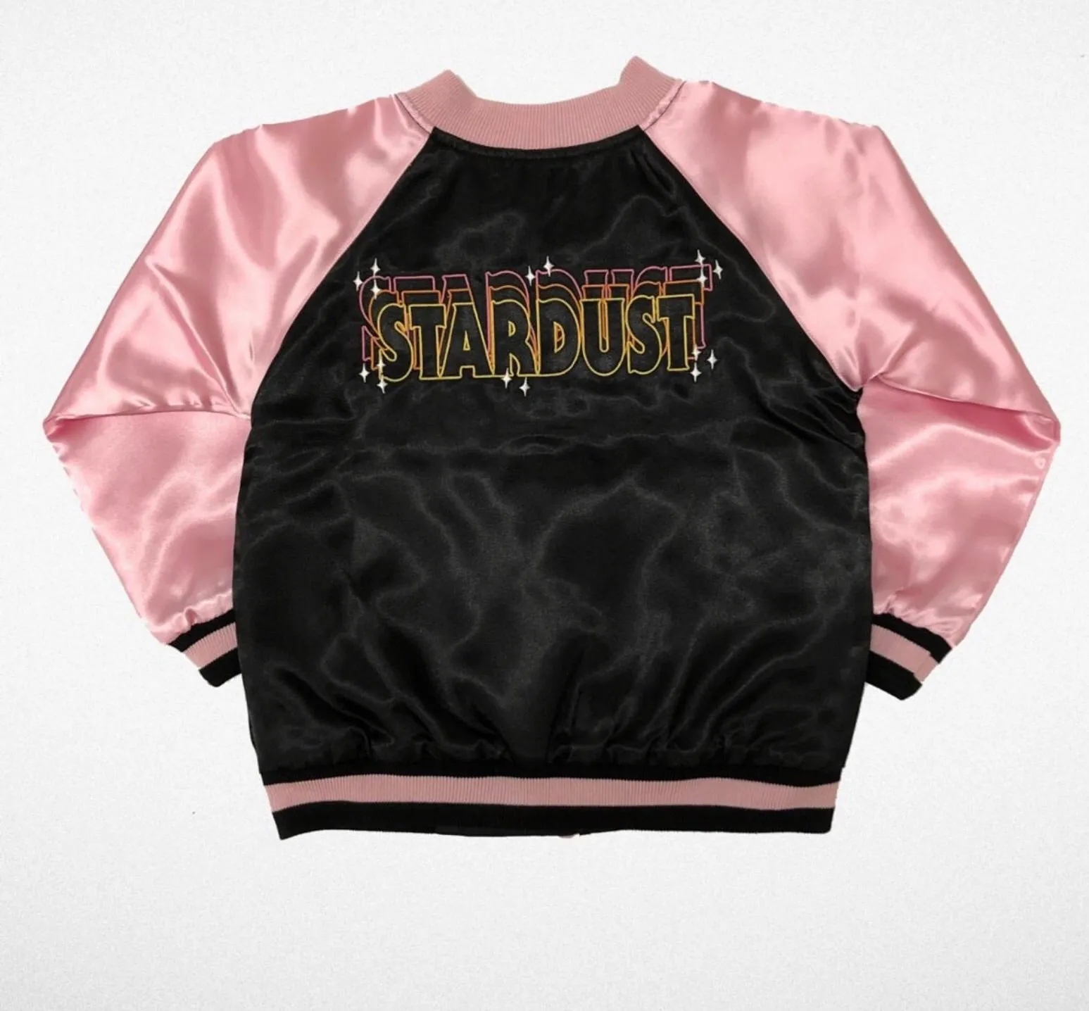 Tiny Whales Satin Jacket | Stardust