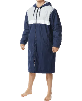 TYR Men's Navy Alliance Podium Parka - HRYMCA