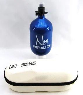 Used Ninja 68ci/4500psi Metallix Tank w/ Case - Blue