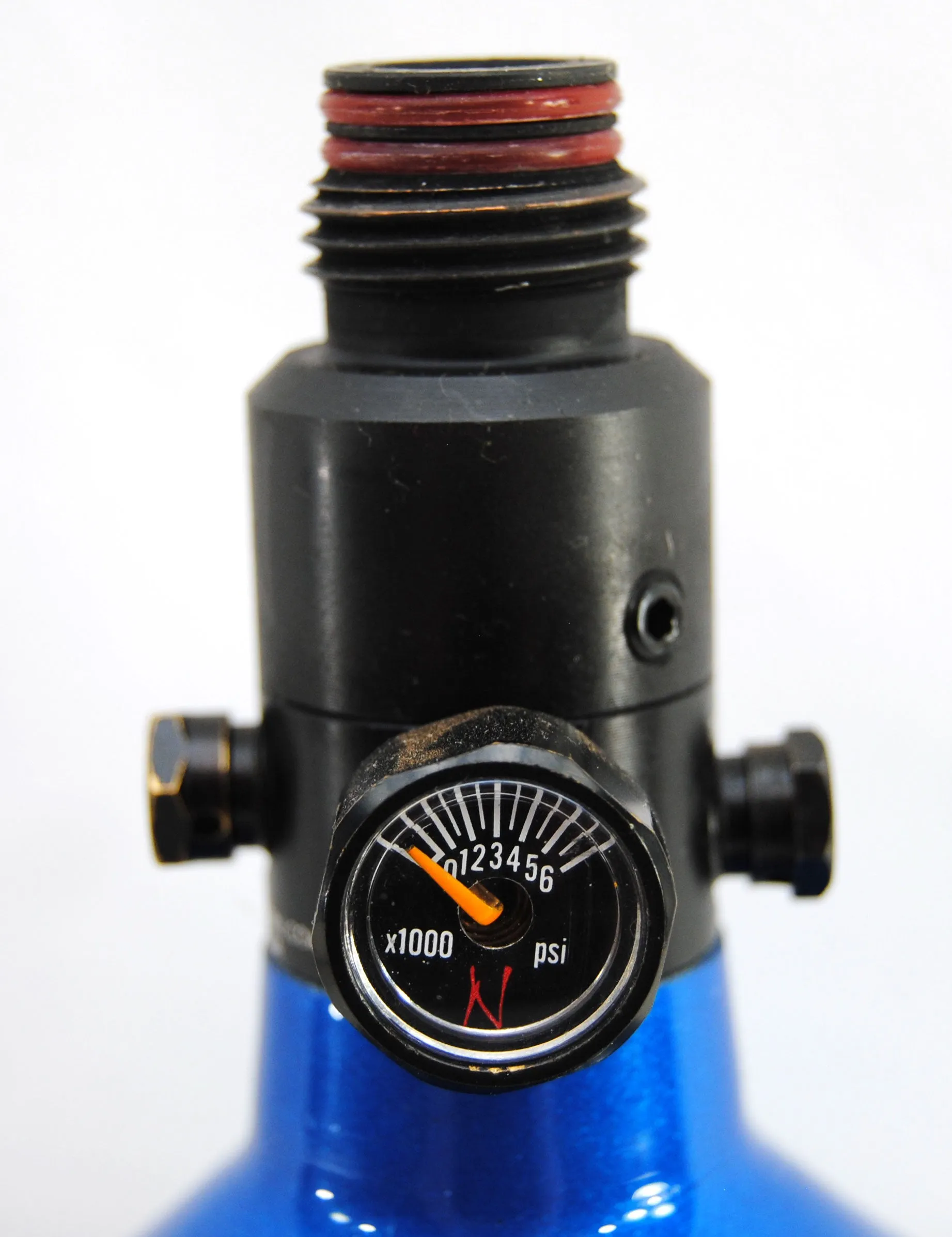 Used Ninja 68ci/4500psi Metallix Tank w/ Case - Blue