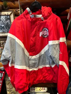 Vintage 90s Ohio Puffer Jacket, XL