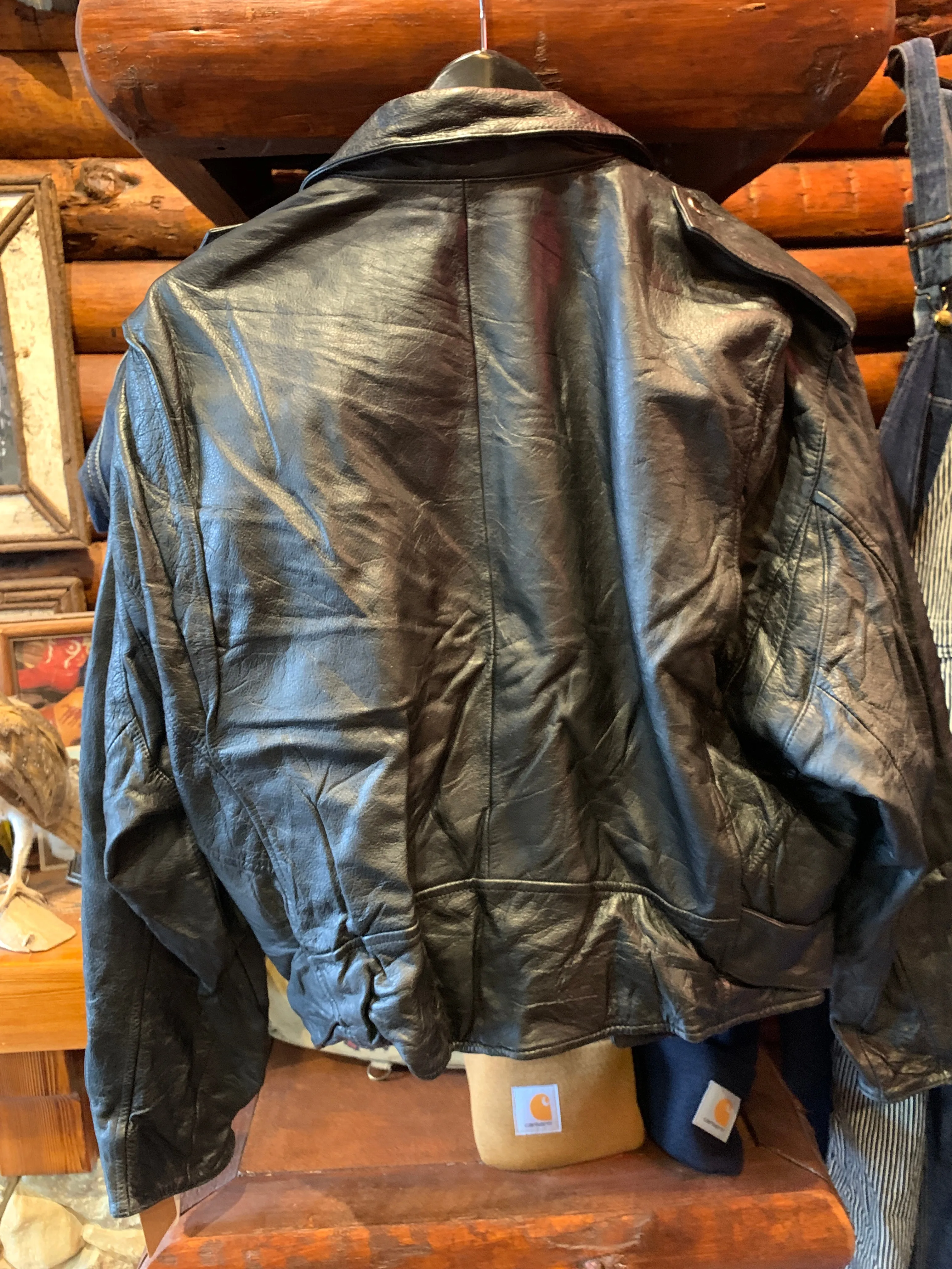 Vintage Biker Jacket Napa Valley, Medium