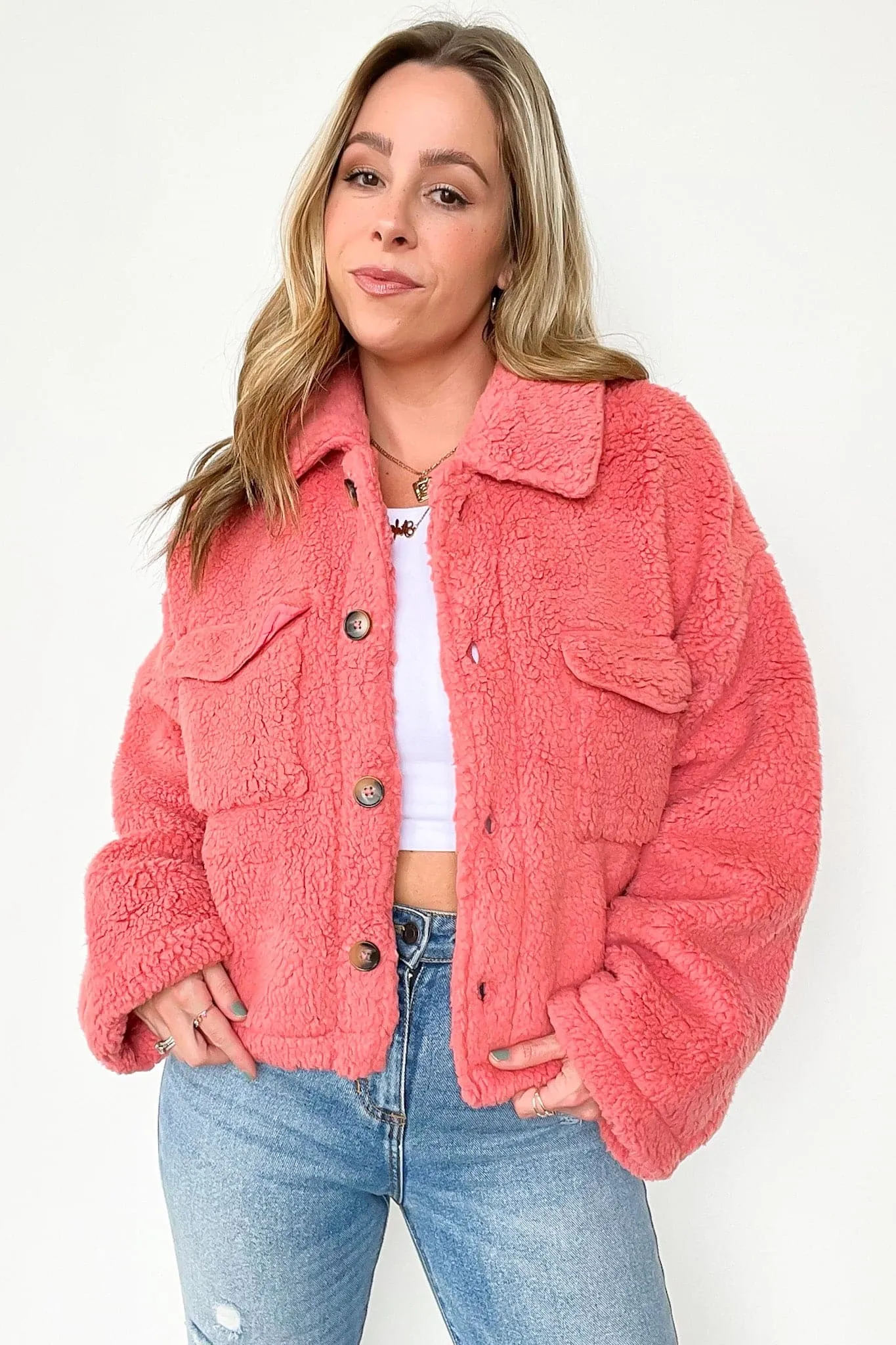 Warmest Welcome Sherpa Jacket - FINAL SALE