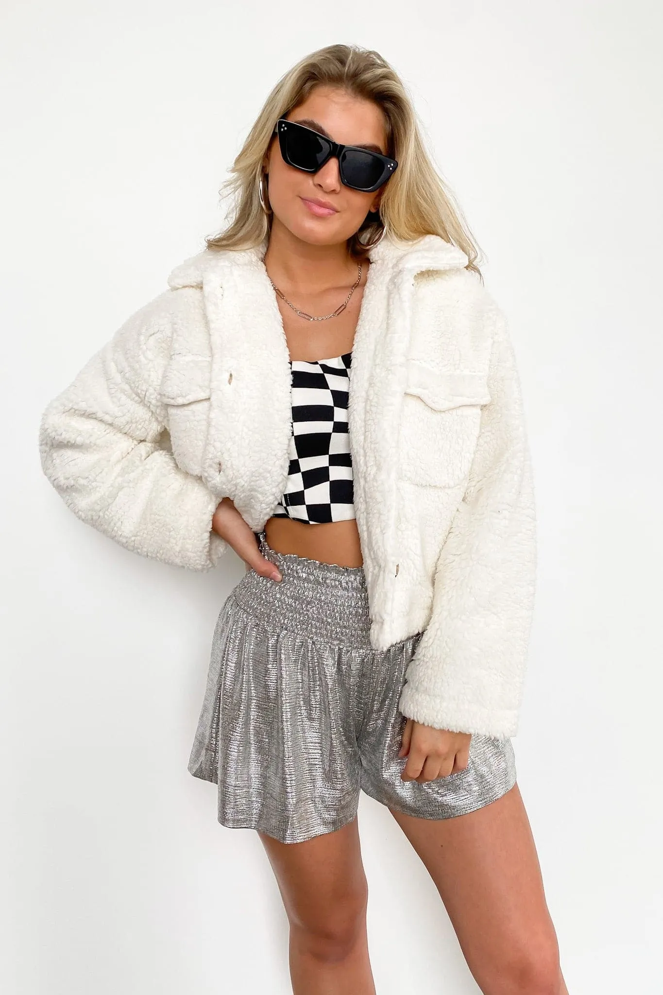 Warmest Welcome Sherpa Jacket - FINAL SALE
