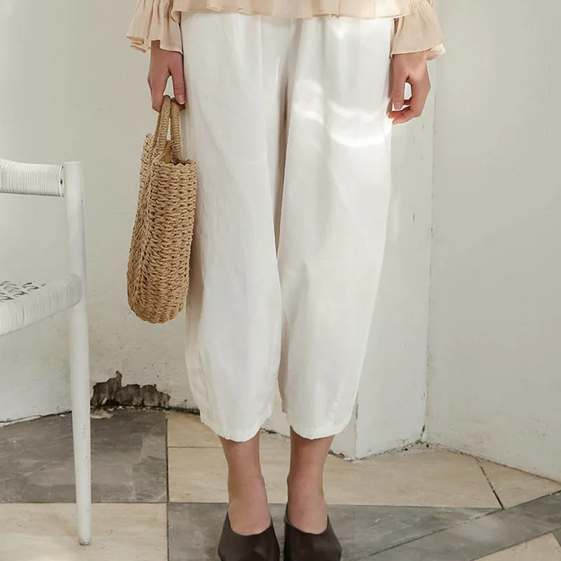 Wide Leg High-Waist Culottes