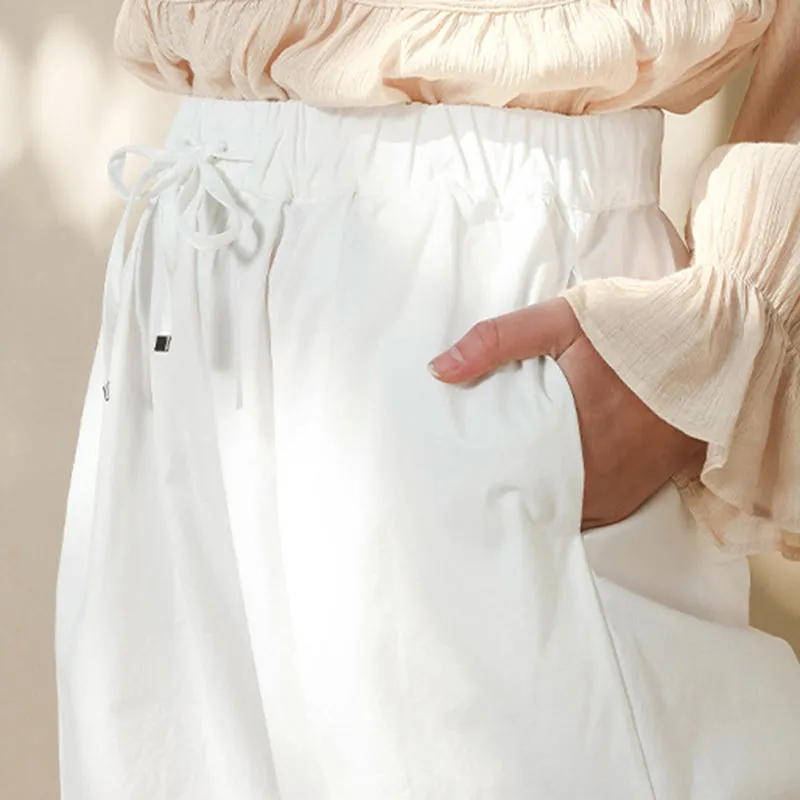 Wide Leg High-Waist Culottes