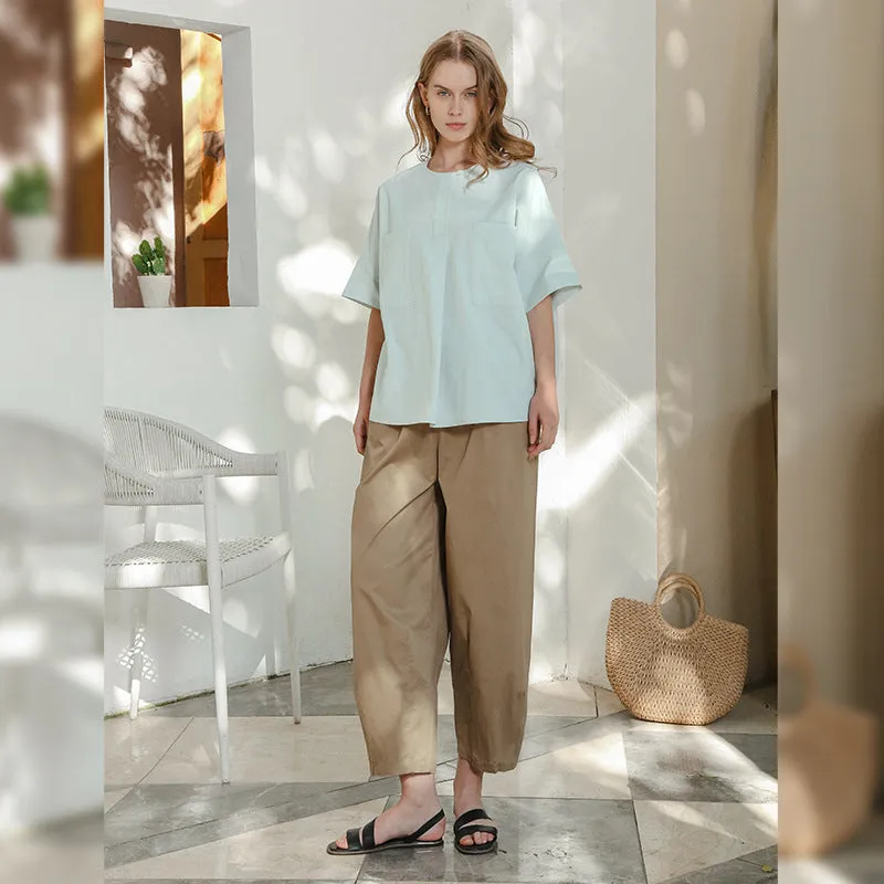 Wide Leg High-Waist Culottes